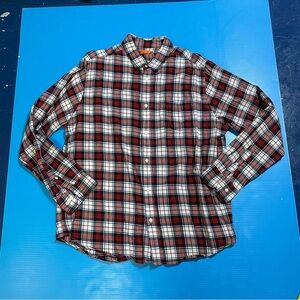Joe Fresh Red‎ and Black Checkered Shirt